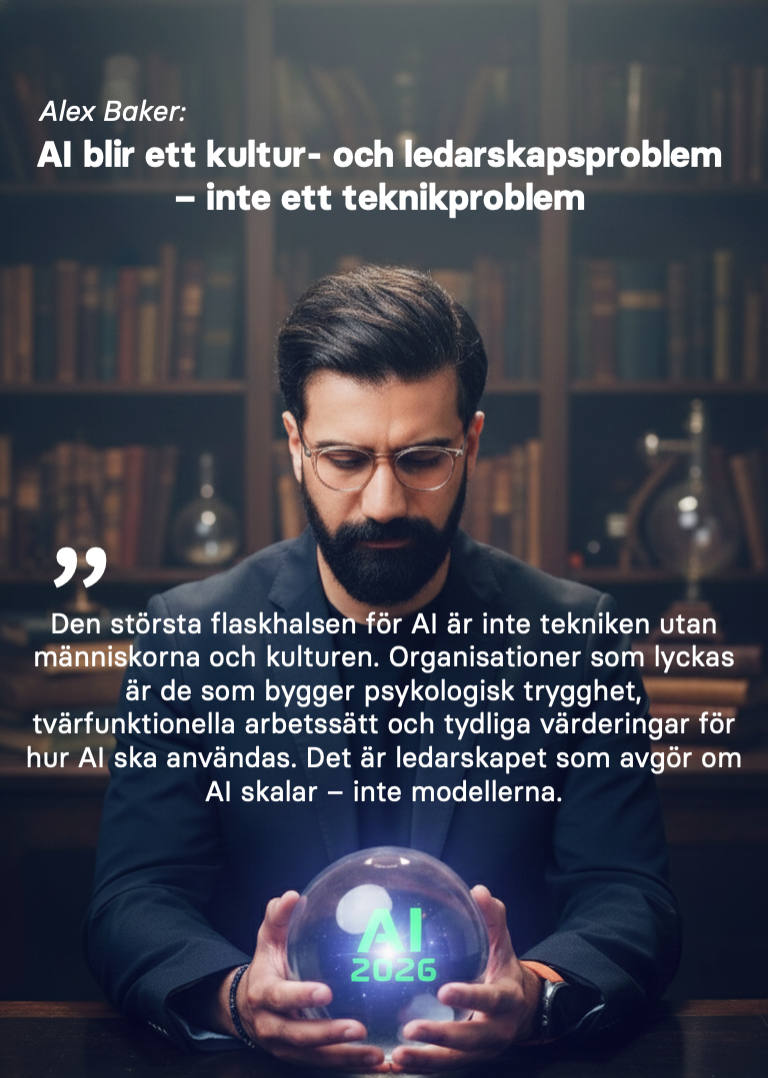 Alex Baker AIspaning utan logga